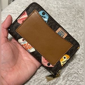 Micheal Kors Jet Set Collection Small Printed Logo Wallet (HARD TO FIND)